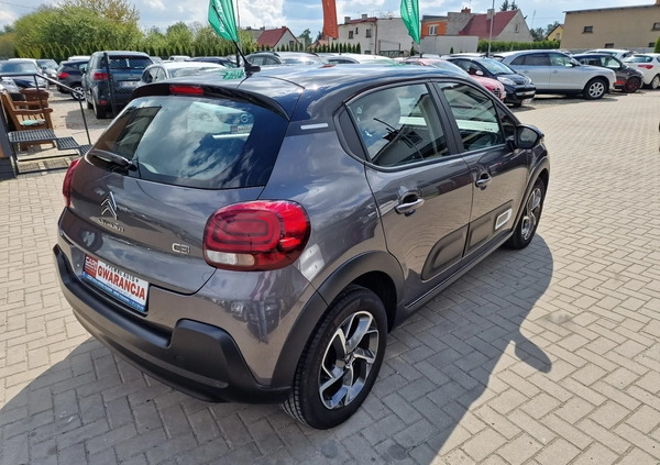 Citroen C3 cena 55900 przebieg: 26000, rok produkcji 2021 z Rzgów małe 562